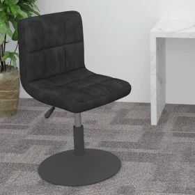 Drehbarer schwarzer Samthocker für die Küche von , Küchenhocker - Ref: Foro24-334249, Preis: 76,28 €, Rabatt: %
