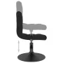 Taburete de cocina giratorio de terciopelo negro de , Taburetes de cocina - Ref: Foro24-334249, Precio: 78,92 €, Descuento: %