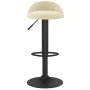 Küchenhocker aus cremefarbenem Samt von , Küchenhocker - Ref: Foro24-333589, Preis: 62,77 €, Rabatt: %