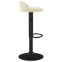 Küchenhocker aus cremefarbenem Samt von , Küchenhocker - Ref: Foro24-333589, Preis: 62,77 €, Rabatt: %