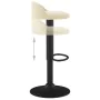 Küchenhocker aus cremefarbenem Samt von , Küchenhocker - Ref: Foro24-333589, Preis: 62,77 €, Rabatt: %