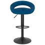 Küchenhocker, 2 Stück, blauer Samt von , Küchenhocker - Ref: Foro24-333273, Preis: 111,38 €, Rabatt: %