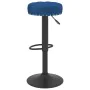 Taburetes de cocina 2 unidades terciopelo azul de , Taburetes de cocina - Ref: Foro24-332999, Precio: 88,67 €, Descuento: %