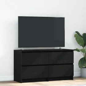 Fernsehmöbel aus schwarzem Sperrholz 100x35x54 cm von , TV-Möbel - Ref: Foro24-861797, Preis: 100,44 €, Rabatt: %