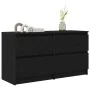 Mueble para TV madera contrachapada negro 100x35x54 cm de , Muebles TV - Ref: Foro24-861797, Precio: 100,44 €, Descuento: %