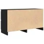 Mueble para TV madera contrachapada negro 100x35x54 cm de , Muebles TV - Ref: Foro24-861797, Precio: 100,44 €, Descuento: %