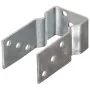 Fence anchors 12 units galvanized steel silver 8x6x15 cm by , Spikes for anchoring in the ground - Ref: Foro24-145331, Price:...