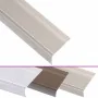 Treppenstufenprofile in L-Form, 5 Stück, Aluminium, Champagnerfarben, 90 cm. von , Treppe - Ref: Foro24-146751, Preis: 25,63 ...
