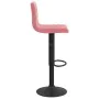 Taburetes de cocina 2 unidades terciopelo rosa de , Taburetes de cocina - Ref: Foro24-333736, Precio: 104,98 €, Descuento: %