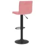 Taburetes de cocina 2 unidades terciopelo rosa de , Taburetes de cocina - Ref: Foro24-333736, Precio: 104,98 €, Descuento: %