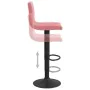 Taburetes de cocina 2 unidades terciopelo rosa de , Taburetes de cocina - Ref: Foro24-333736, Precio: 104,98 €, Descuento: %