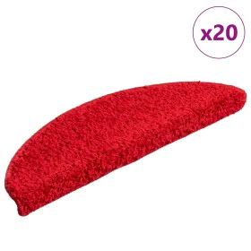 Stair tread mat 20 units red 56x17x3 cm by , Stair mats - Ref: Foro24-3365844, Price: 91,62 €, Discount: %