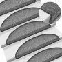Stair tread mat 20 units dark gray 56x17x3 cm by , Stair mats - Ref: Foro24-3365782, Price: 59,50 €, Discount: %