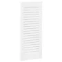 Puerta de armario de lamas 2 uds blanco 61,5x29,5 cm by , cabinet doors - Ref: Foro24-4015901, Price: 38,21 €, Discount: %