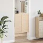 Schwingtüren mit Lamellen-Design, 1 Paar, 100x80cm, Kiefernholz von , Türen für zu Hause - Ref: Foro24-4107128, Preis: 75,58 ...