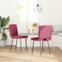 Esszimmerstühle, 2 Stück, Samt, Weinrot von , Essstühle - Ref: Foro24-4101161, Preis: 85,20 €, Rabatt: %