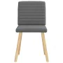 Esszimmerstühle, 2 Stück, dunkelgraues Gewebe. von , Essstühle - Ref: Foro24-4101175, Preis: 103,21 €, Rabatt: %