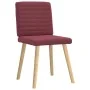 Esszimmerstühle, 2 Stück, Stoff in Weinrot. von , Essstühle - Ref: Foro24-4101177, Preis: 103,21 €, Rabatt: %