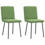 Dining chairs 2 units light green velvet by , dining chairs - Ref: Foro24-4101189, Price: 86,18 €, Discount: %