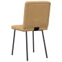Sillas de comedor 2 unidades terciopelo marrón de , Sillas de comedor - Ref: Foro24-4101194, Precio: 86,18 €, Descuento: %