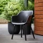 Gartenstuhl von Keter mit Metallbeinen "Noa" 2 Stück Graphit von , Gartenstühle - Ref: Foro24-447617, Preis: 151,36 €, Rabatt: %