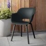 Gartenstuhl von Keter mit Metallbeinen "Noa" 2 Stück Graphit von , Gartenstühle - Ref: Foro24-447617, Preis: 151,36 €, Rabatt: %