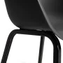Keter garden chair with metal legs "Noa" 2 units graphite by , Garden chairs - Ref: Foro24-447617, Price: 151,36 €, Discount: %