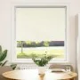 Roller Blind Blackout Off-White 105x175cm Fabric Width 100.7cm by , Blinds and blinds - Ref: Foro24-4011675, Price: 22,84 €, ...