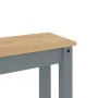 Juego de comedor Panama 3 pzas madera maciza de pino gris de , muebles para cocinas y comedores - Ref: Foro24-3345174, Precio...