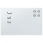 Magnetische Wandtafel aus gehärtetem weißem Glas 40x30 cm von , Whiteboards - Ref: Foro24-4008622, Preis: 20,17 €, Rabatt: %