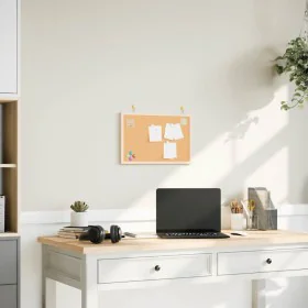 Korktafel mit massivem Kiefernholzrahmen 40x30 cm. von , Notiz Bretter - Ref: Foro24-4017415, Preis: 10,59 €, Rabatt: %