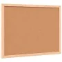 Cork board with solid pine wood frame 40x30 cm by , Notice boards - Ref: Foro24-4017415, Price: 10,59 €, Discount: %