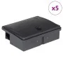 Trampas para ratones 5 uds. negro 13x10x4 cm by , Animal traps - Ref: Foro24-4106481, Price: 11,85 €, Discount: %