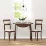 Sillas de comedor con cojines 2 uds madera maciza marrón caucho von , Essstühle - Ref: Foro24-4102380, Preis: 93,32 €, Rabatt: %
