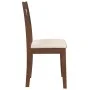 Sillas de comedor con cojines 2 uds madera maciza marrón caucho von , Essstühle - Ref: Foro24-4102380, Preis: 93,32 €, Rabatt: %