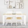 Panama 5-piece dining set made of solid white pine wood by , Furniture sets for kitchens and dining rooms - Ref: Foro24-33451...