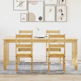 Essgruppe Panama, 5-teilig, aus massivem Kiefernholz. von , Möbelsets für Küchen und Esszimmer - Ref: Foro24-3345188, Preis: ...