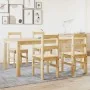 Panama 5-piece dining set made of solid pine wood by , Furniture sets for kitchens and dining rooms - Ref: Foro24-3345188, Pr...