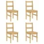 Panama 5-piece dining set made of solid pine wood by , Furniture sets for kitchens and dining rooms - Ref: Foro24-3345188, Pr...