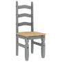 Juego de comedor Panama 3 pzas madera maciza de pino gris de , muebles para cocinas y comedores - Ref: Foro24-3345195, Precio...