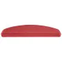 Stair tread mat 30 units red burgundy 65x24x4 cm by , Stair mats - Ref: Foro24-3365754, Price: 128,03 €, Discount: %