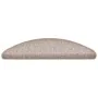 Stair tread mat 30 units light brown 56x17x3 cm by , Stair mats - Ref: Foro24-3365735, Price: 108,20 €, Discount: %
