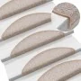 Stair tread mat 30 units light brown 56x17x3 cm by , Stair mats - Ref: Foro24-3365735, Price: 108,20 €, Discount: %