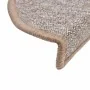 Stair tread mat 30 units light brown 56x17x3 cm by , Stair mats - Ref: Foro24-3365735, Price: 108,20 €, Discount: %