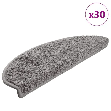 Alfombrilla escalera 30 uds Gris 65x21x4 cm de , Alfombrillas para escalones - Ref: Foro24-3365812, Precio: 194,17 €, Descuen...