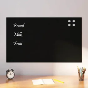 Magnetische Wandtafel aus schwarzem gehärtetem Glas 100x60 cm. von , Whiteboards - Ref: Foro24-4008620, Preis: 40,49 €, Rabat...