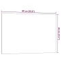 Magnetische Wandtafel aus gehärtetem weißem Glas 60x40 cm von , Whiteboards - Ref: Foro24-4008636, Preis: 29,62 €, Rabatt: %