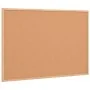 Cork board with solid pine wood frame 80x55 cm by , Notice boards - Ref: Foro24-4017420, Price: 25,79 €, Discount: %