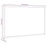 Cork board with solid pine wood frame 80x55 cm by , Notice boards - Ref: Foro24-4017420, Price: 25,79 €, Discount: %