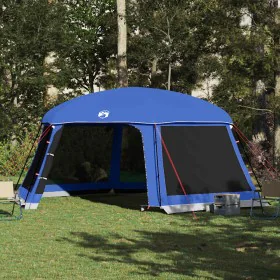 Poolzelt mit abnehmbaren und blauen Wänden 618x532 cm. von , Zelte - Ref: Foro24-4100628, Preis: 234,68 €, Rabatt: %